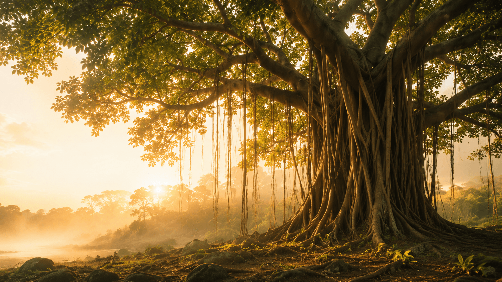 Sacred Banyan Tree